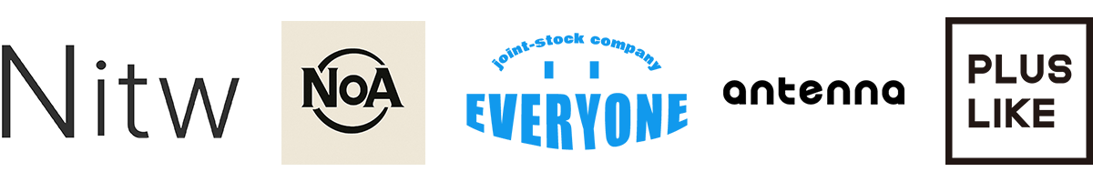 株式会社Nitw 株式会社NoA 株式会社EVERYONE 株式会社アンテナ 株式会社PLUSLIKE